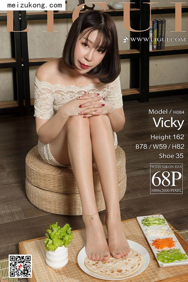 Ligui丽柜 - 2018.02.28 网络丽人 Model Vicky [68p-75M]