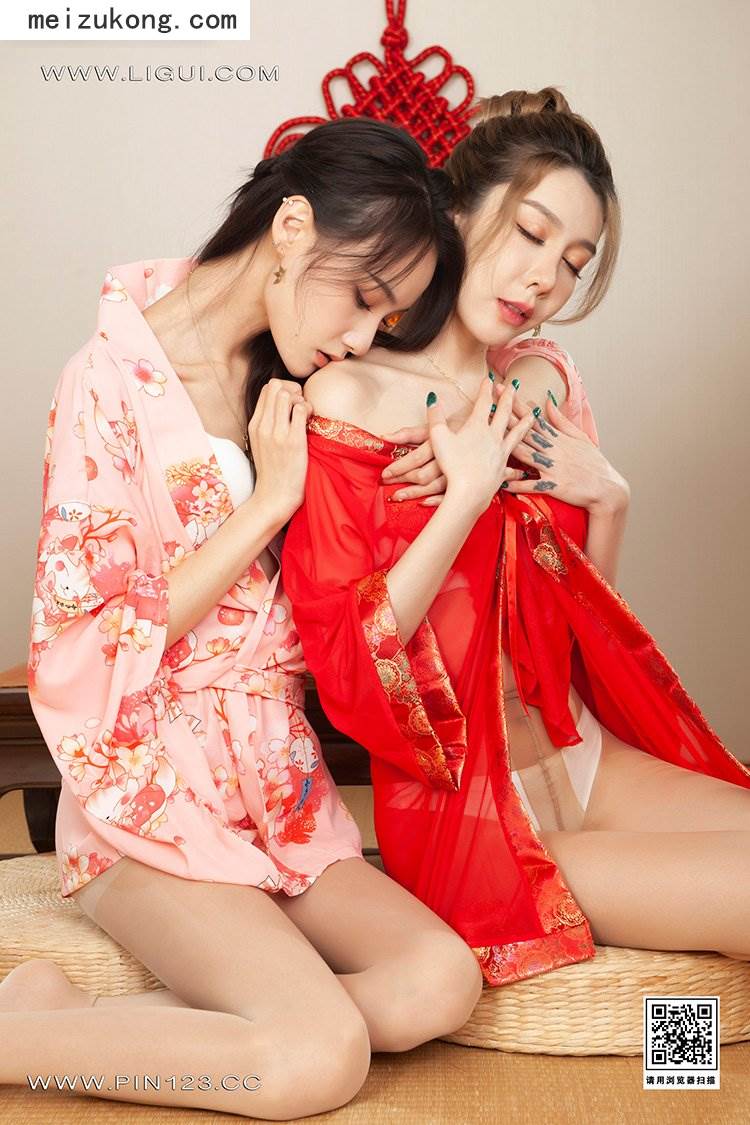 Ligui丽柜 - 2023.01.21 [花足迎春-下] 兔子&心心 [73p-90M]