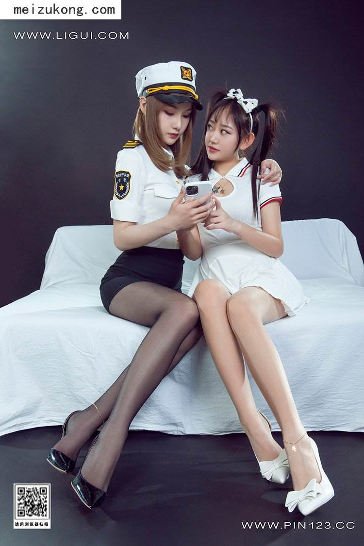 Ligui丽柜 - 2023.01.30 [双生花-虐恋双生] 小熊&心心 [87p-118M]