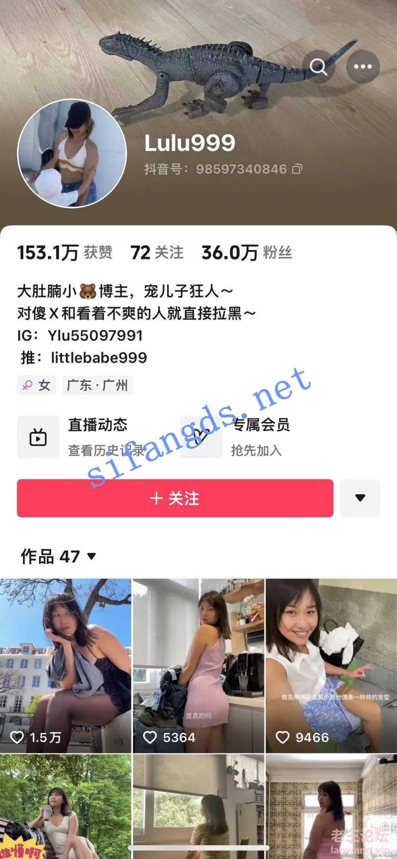 OnlyFans 抖音反差熟女《L999》反差订阅脸穴框VIP视图③ [42V 28P-4.45GB]