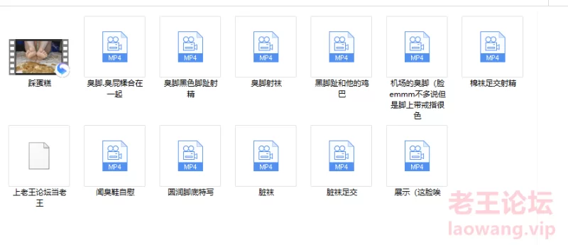 臭脚视频合集 [12v-392mb]