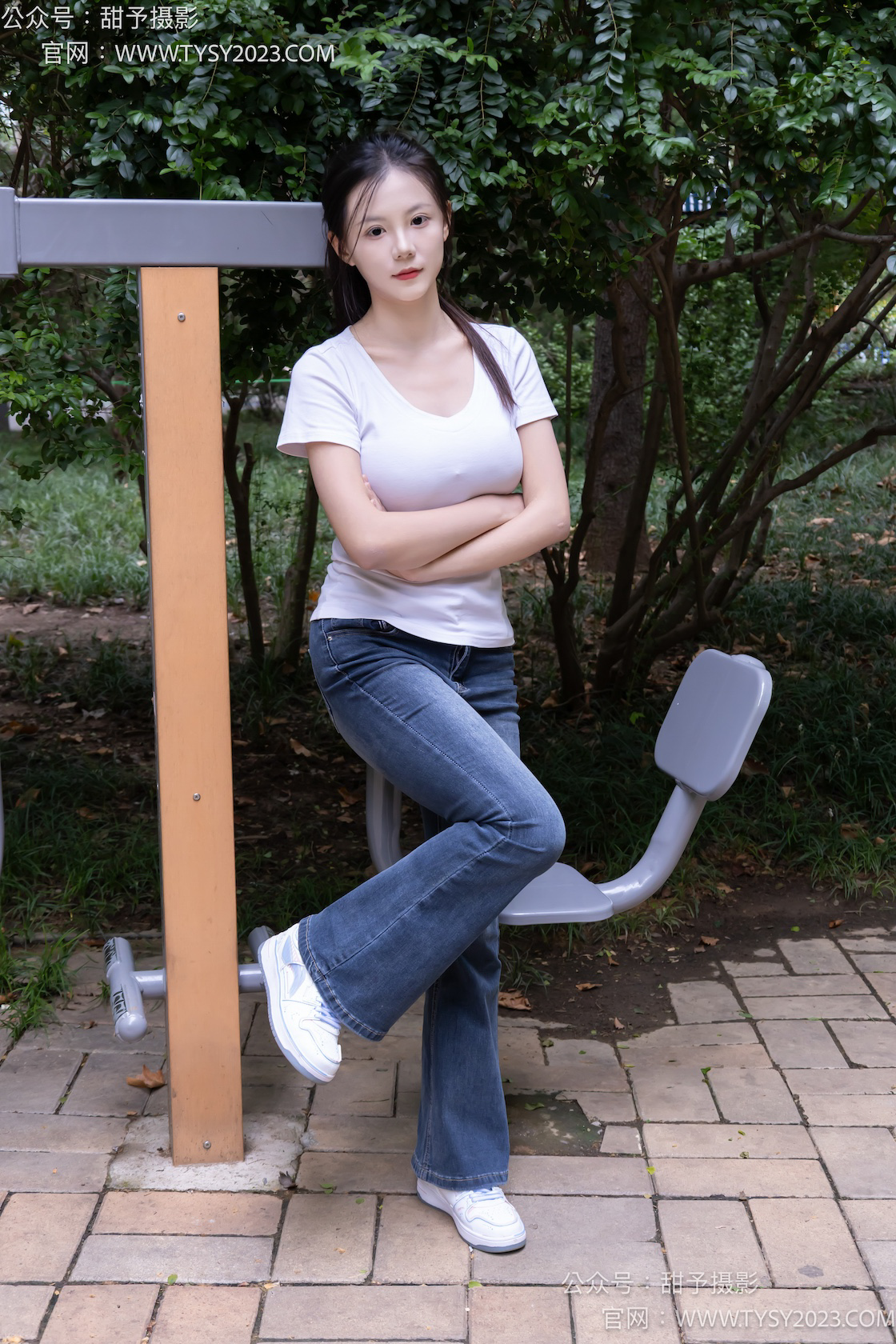 甜予摄影 - NO.263期 《小朵》 板鞋，白棉袜