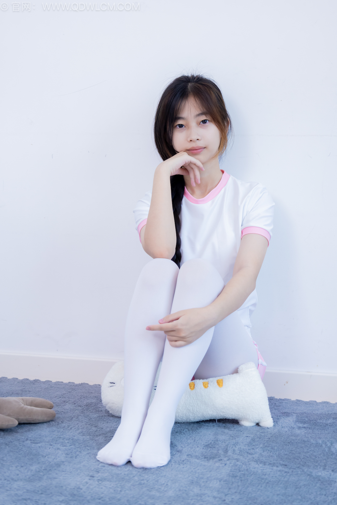 物恋传媒 - NO.2885期 《水晶》 运动鞋,厚白丝,体操服,物恋传媒,物恋摄影映画