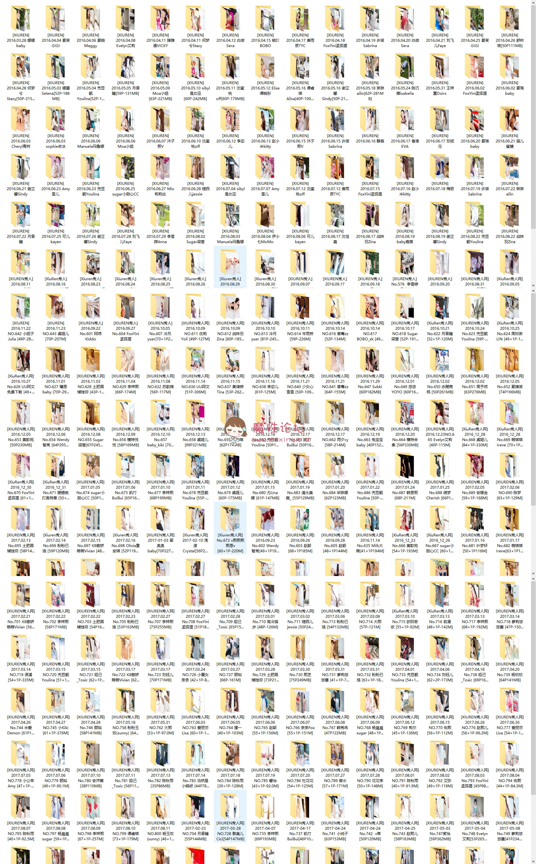 《自行打包》[秀人网001-874期] 874套合集 [50923P 163G度盘] [-]