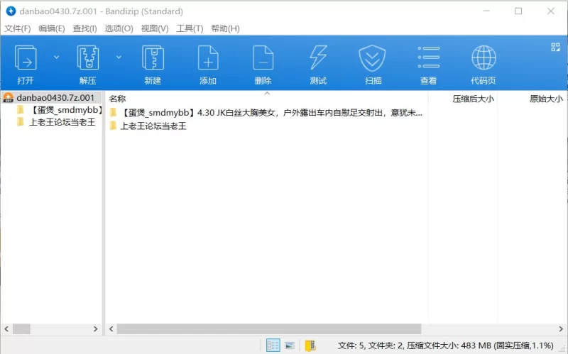 ✨《蛋煲_smdmybb》4.30NEW❤️JK白丝大胸美女户外露出车内自慰 [1v-484MB]
