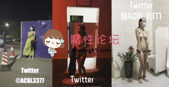 推特极限露出人气女神《爱吃菠萝》私拍，男公厕捆绑挑战，全裸街边行走，与摄影师户外四处做爱8V/3.49GB夸克 [几V多大-]