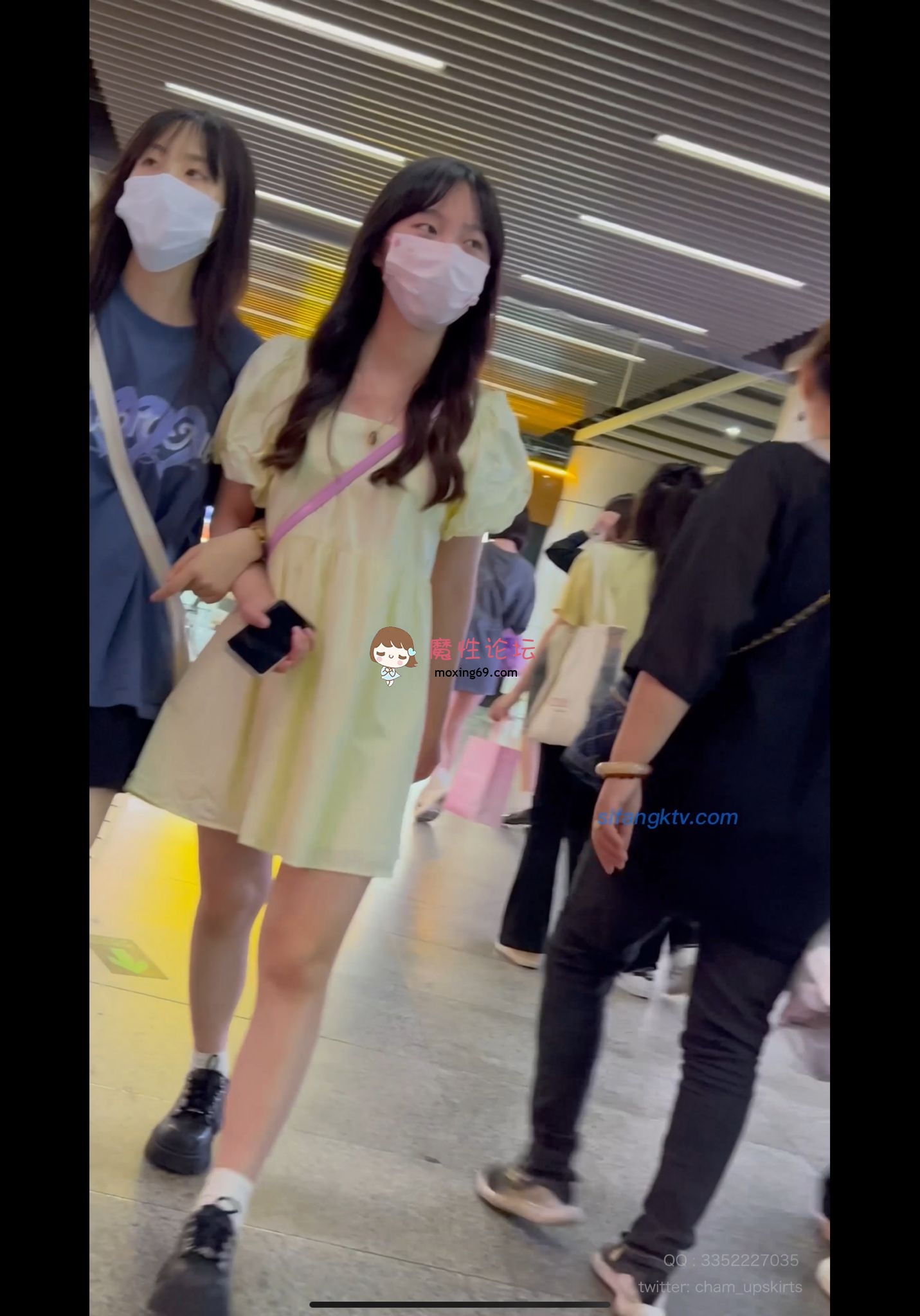 KFC自己挑出来的非常可爱的五个女孩，超美大长腿 [-]