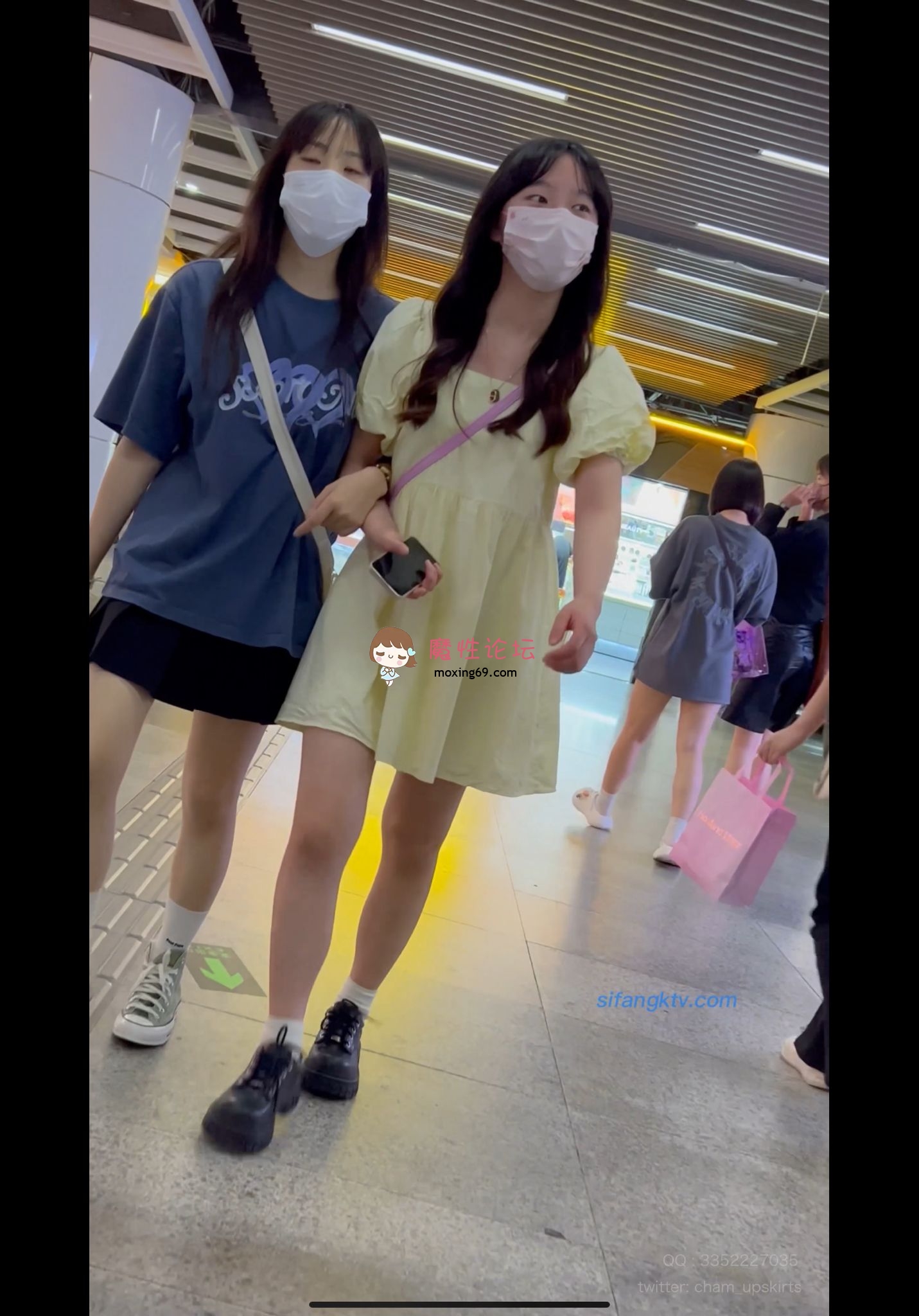 KFC自己挑出来的非常可爱的五个女孩，超美大长腿 [-]