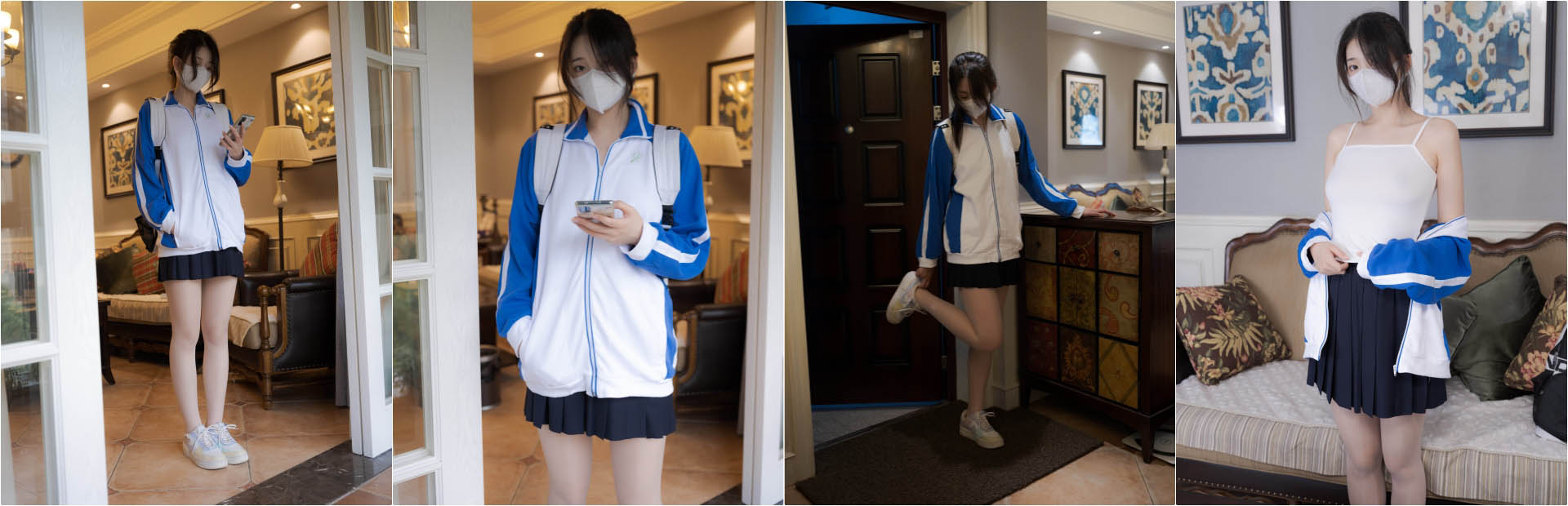 校服比情趣内衣更有樂趣 青春活力少女『櫻可』清純私拍，清純唯美的臉蛋，實則内心空虛淫蕩不堪，滿足一切性幻想[2V 1404 MB] [BT] [-]