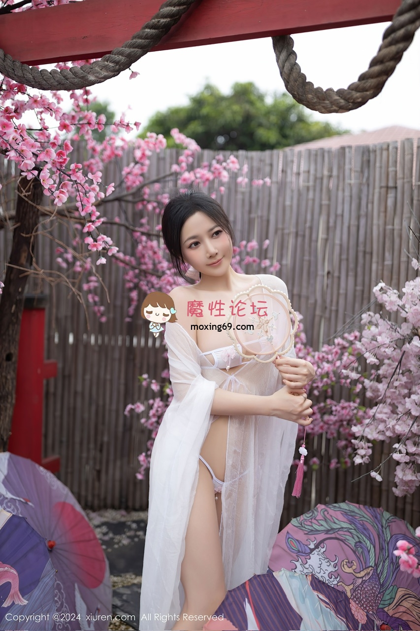 秀人 鱼子酱 一身薄纱半遮半露 两朵桃花遮美乳 [80P+778M][百度盘] [-]
