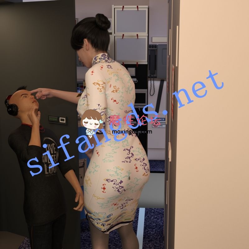 《3D冰漫》海航空姐，重口被母子俩强奸后被捂晕折磨分尸 [-]