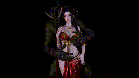 [3D动画] [VAM] Jack：嗜血印-女祭司 战哥布林 性感古风巨乳御姐多方位爆肏中出 [542M] [kk直链] [-]