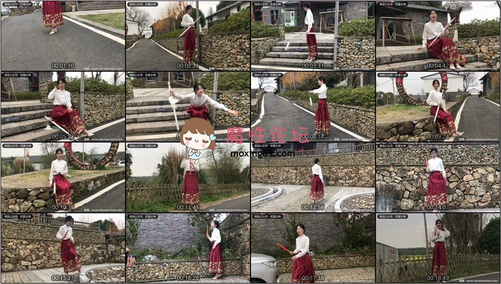 初夏女神-安妮~古风棉袜肉丝足秀[140P+1V／1.08G 百度网盘] [-]