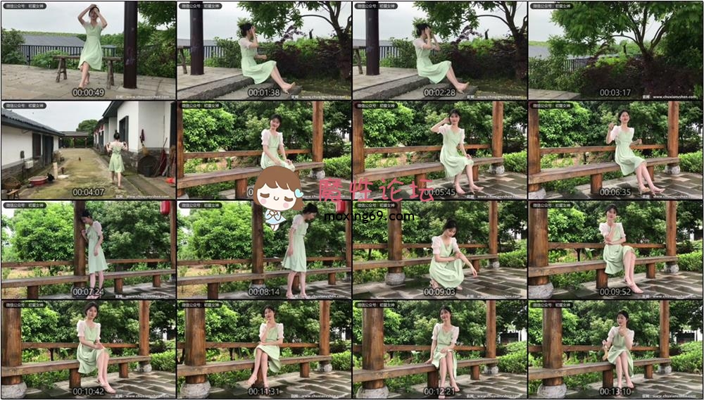 初夏女神-安妮~可爱连衣裙凉高裸足[100P1V-777M百度网盘] [-]