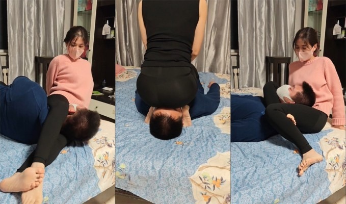 女王女主 开发素人腿绞 [24分52秒]