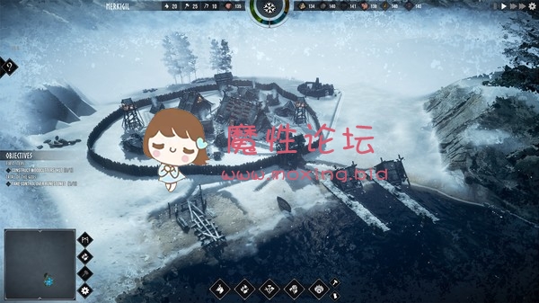 Frozenheim中文版，北欧城市建造游戏《度盘/2.8g》 [-]