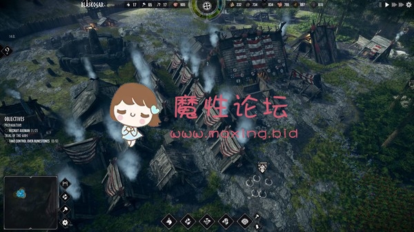 Frozenheim中文版，北欧城市建造游戏《度盘/2.8g》 [-]