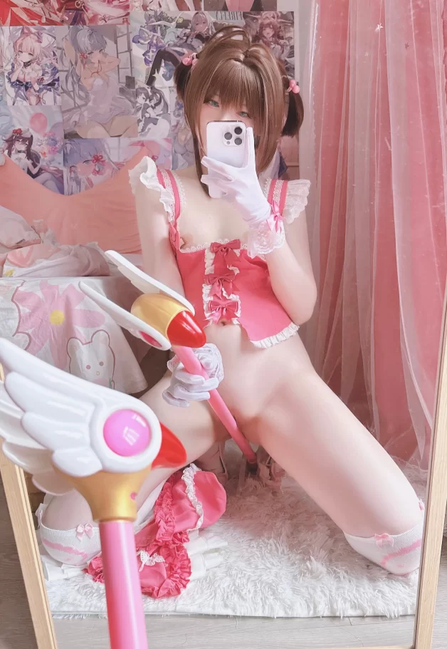 习呆呆_若叶睦&木之本樱 [35P+3V] [35P+3V-200m]