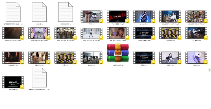 个人自收集剪辑混剪大神 艾丝PMV aissi 艾斯PMV 大合集 [21-10GB]