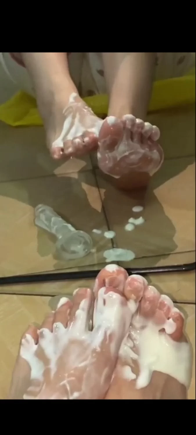 足控 裸足 露脸 足交 口交 玩脚 舔脚 cos jk2 [9-1g]