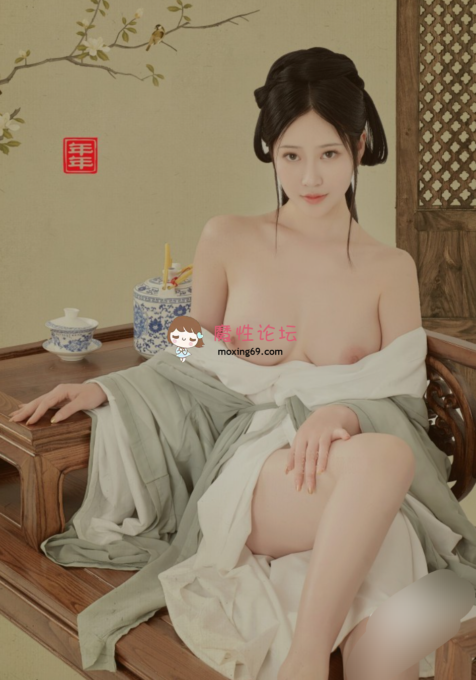 极品大奶国模年年-白玉兰古风漏奶诱惑写真 [26P-244MB百度盘] [-]