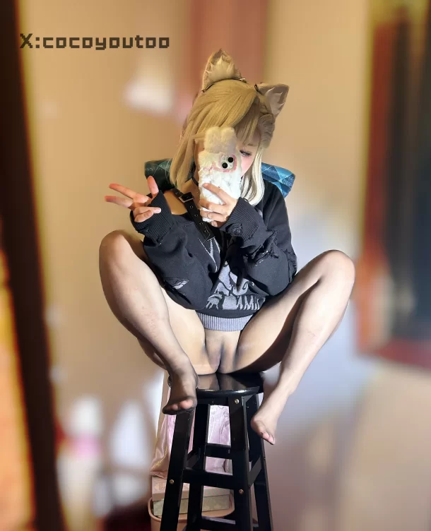 黑猫的窝_琳妮特Lynette [44P+3V] [44P+3V-600m]