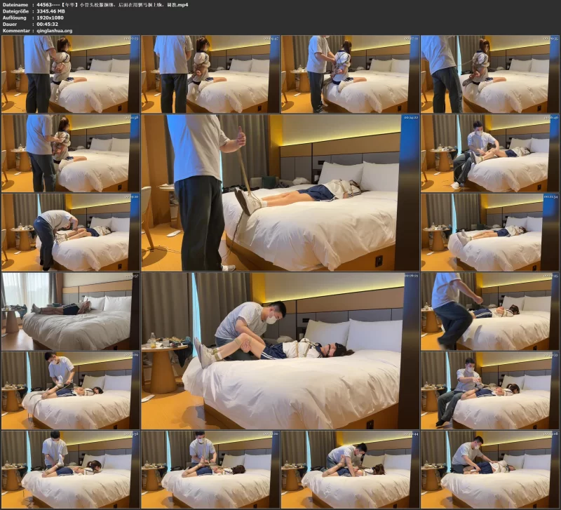 《年华》小骨头校服捆绑，后面在用驷马捆上tk，调教 [1v-3.2GB]