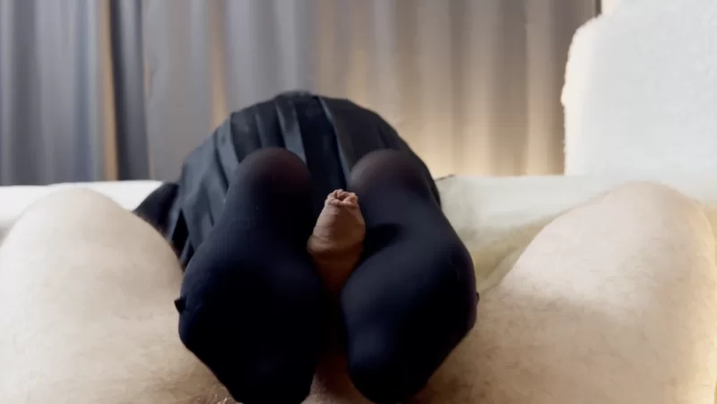 链锯人三鹰朝cos，JK黑丝足交榨精❤️ [1v-677mb]