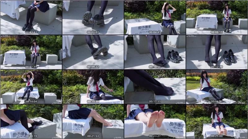 甜予摄影-小甜桃-超短裙性感大腿袜、裸足 [129p1v-1.7GB]