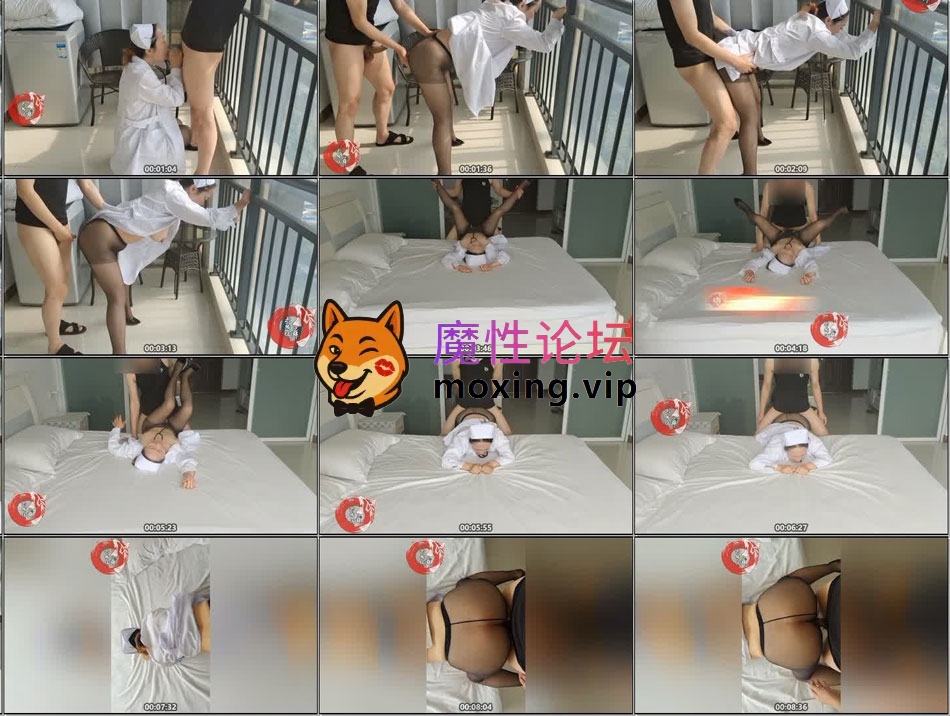 推特网黄，巨乳人妻露脸熟女《赤鳞狂舞》系列⒅，黑丝护士装窗台边肏到床上，无套内射4K画质[1V365MB][BT] [-]