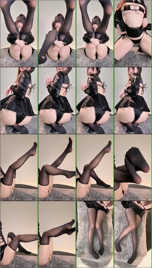神楽坂真冬-味觉容器-性感超短裙黑丝高跟 [75P2V-481MB]