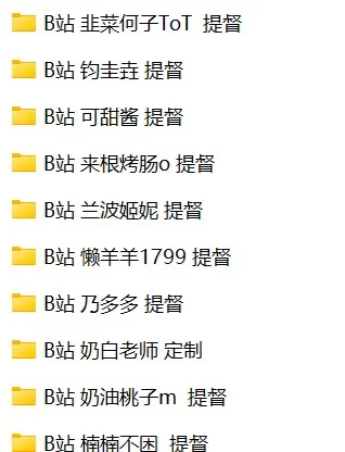 ❌B站付费提督福利合集 [NP/NV-61GB]