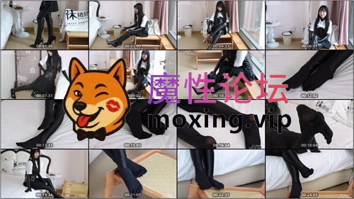 袜啵啵-甜甜圈-高跟长靴皮裤、厚黑丝五指袜[144P1V-1.25G百度网盘] [-]