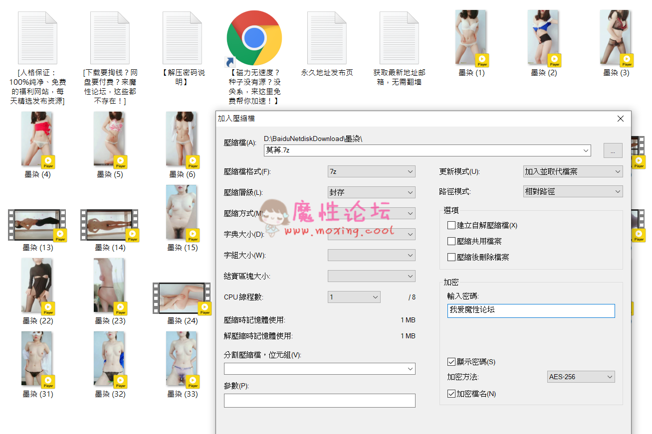 《申精》《自行打包》目前最全墨染大合集《33V_7.77G》《百度云》 [-]