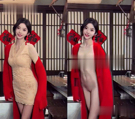 《AI脱衣》抖音网红：巴旦木公主-颜值身材并存大长腿美女!《1V+1.07G/百度》 [几V多大-]