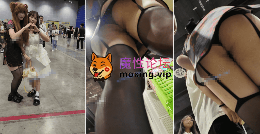 [夸克]⭕《漫展抄底》Cos红发铠甲配格纹裙黑色长靴白内小姐姐+丁字裤吊带袜黑丝旗袍配双马尾小姐姐《2V/1.4G 》 [-]