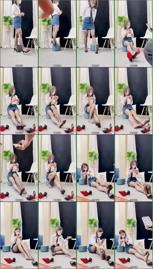 东禾摄影牛仔裙黑丝高跟 [232P/1V-1.23GB]