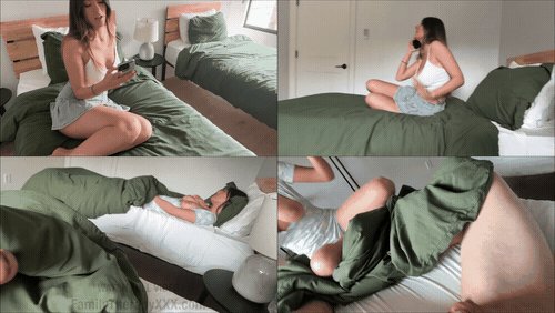 [BT]Creampie Accident with Brunette Step Sister - Aubry Babcock - Family Therapy - Alex Adams [-]