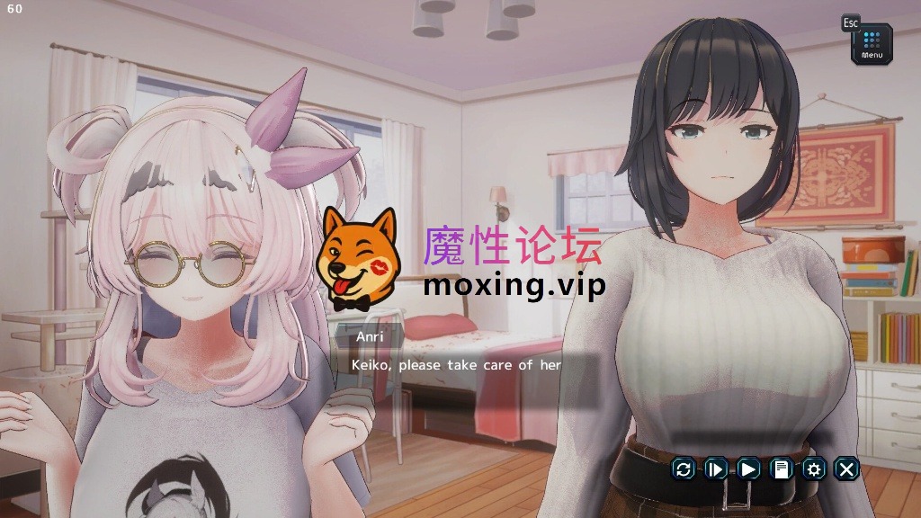 [夸克][日式SLG/3D作品/动态] 新搬來的大姐姐真是太可愛了！ Demo v1.041 官中版 [390M] [-]