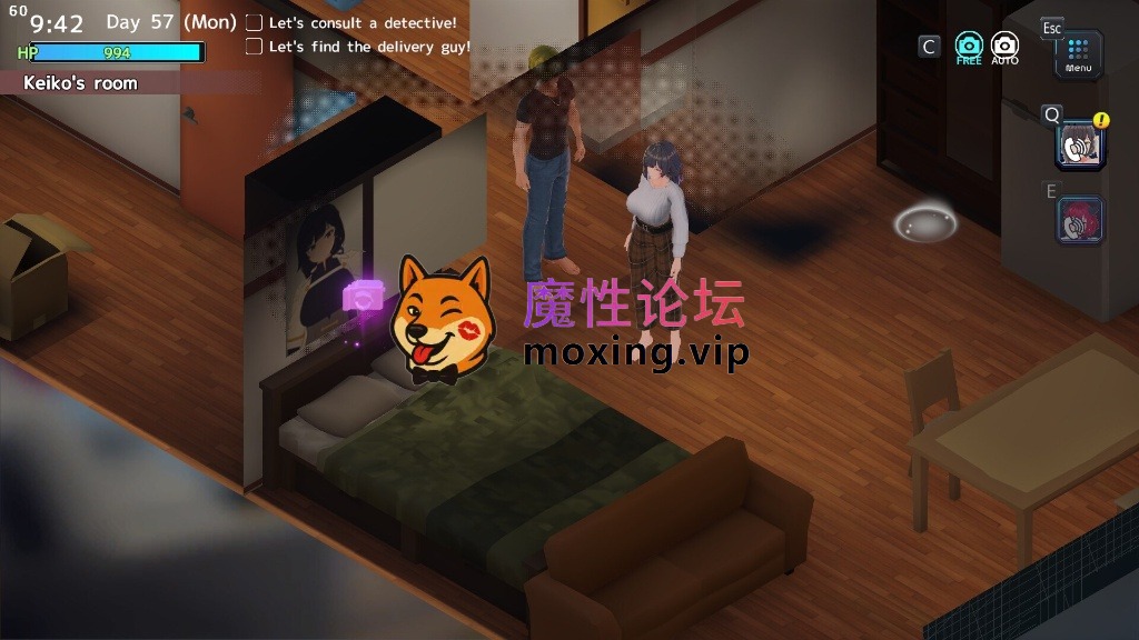 [夸克][日式SLG/3D作品/动态] 新搬來的大姐姐真是太可愛了！ Demo v1.041 官中版 [390M] [-]
