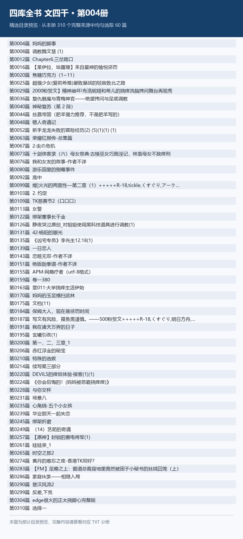 足控tk-四库全书大合集-1-4 [-60mb]