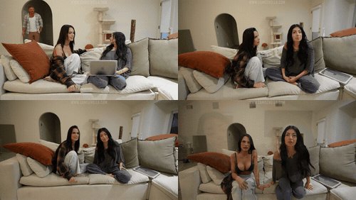 [BT]Big Boob Besties CAUGHT Watching Porn - THREESOME - Cami Strella x Ivy Ireland x Lev Lieben [-]