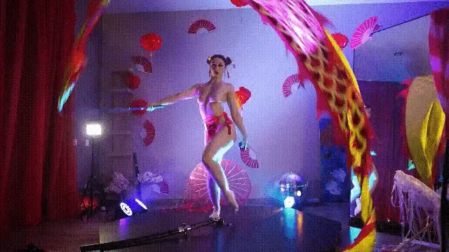 CB站极品桃臀钢管舞娘Meganmeow丝足长腿中华娘 [1V-11.4GB]