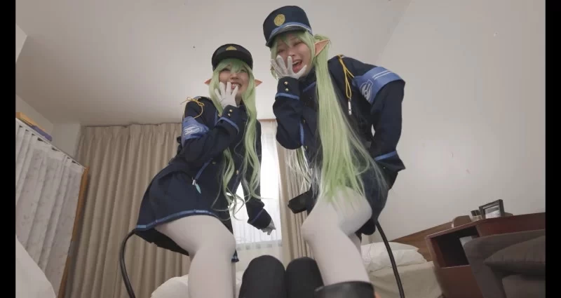 碧蓝档案铁道双子橘光橘望cosplay皆月光㊯ [1V-6.26GB]