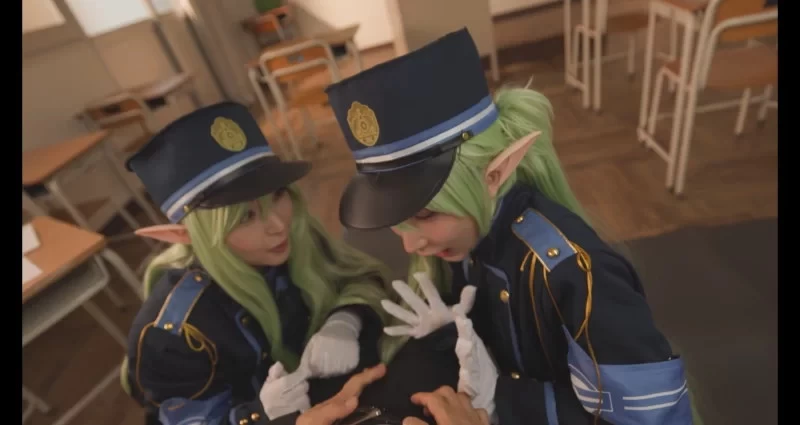 碧蓝档案铁道双子橘光橘望cosplay皆月光㊯ [1V-6.26GB]